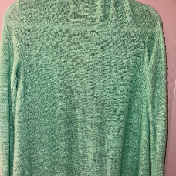 Lilly Pulitzer Green Loose Knit Cardigan - Picture 5 of 5